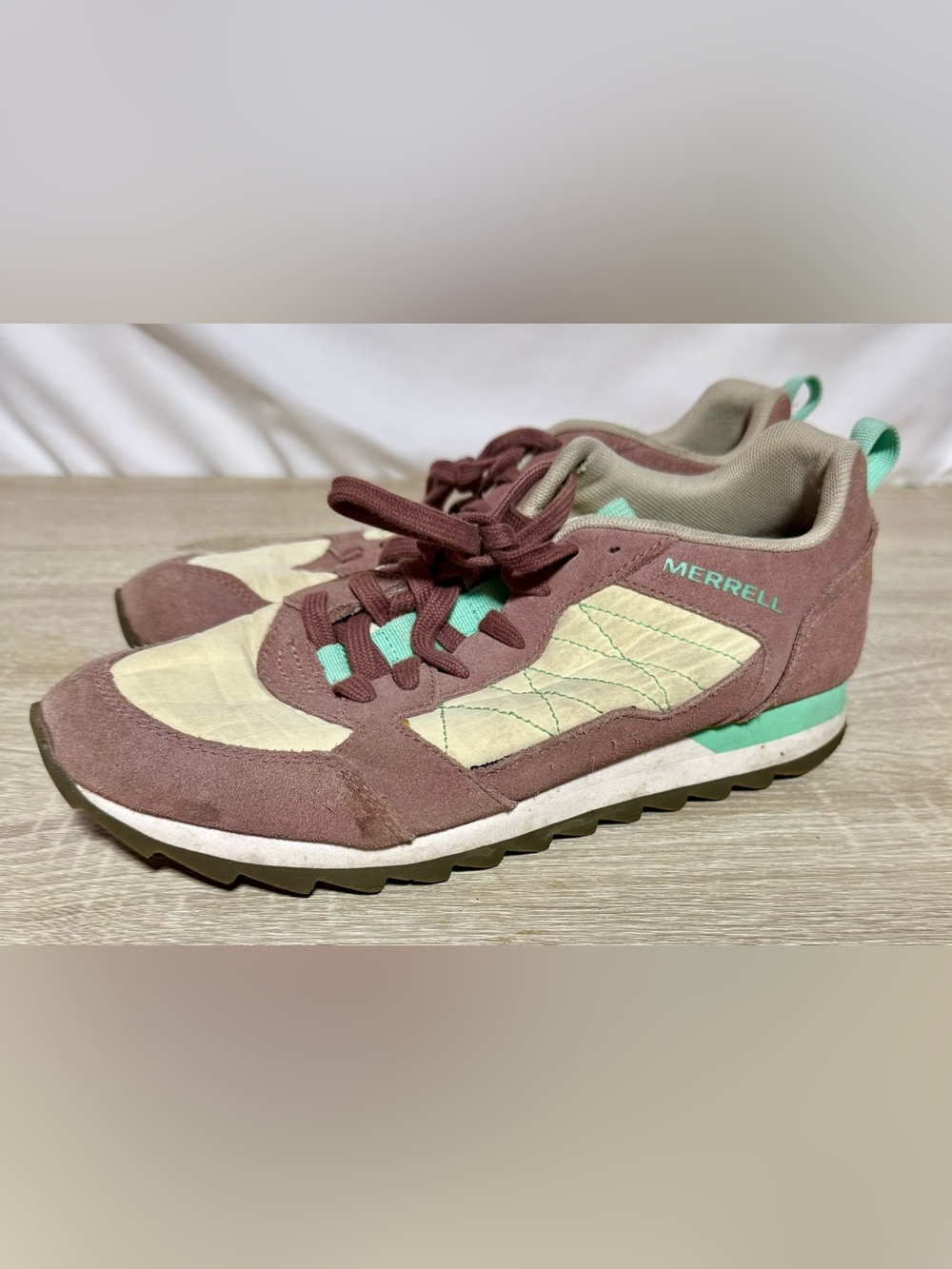 Merrell Alpine Burlwood Sneakers Hiking Casual Shoes Women's Size 8.5